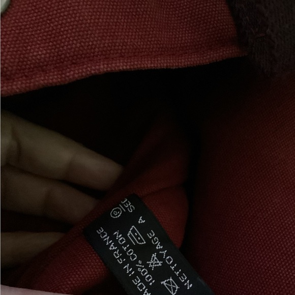 Hermès Red Foure tout GM Tote Bag - Picture 5 of 12